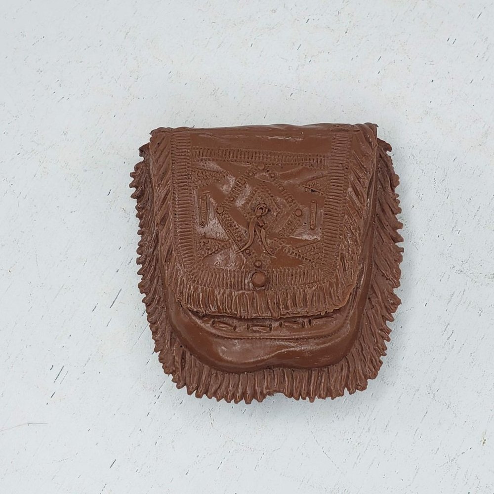 Marx Vintage Best Of The West Geronimo Saddle Bag Toy Replacement Part